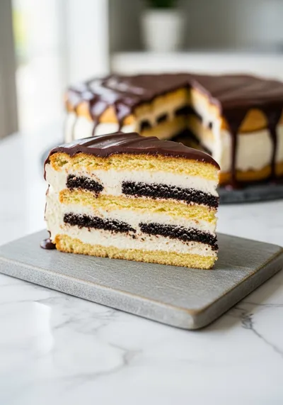 Eclair Icebox Cake